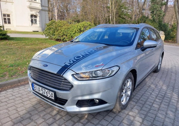 Ford Mondeo cena 47800 przebieg: 195215, rok produkcji 2016 z Szczawno-Zdrój małe 67